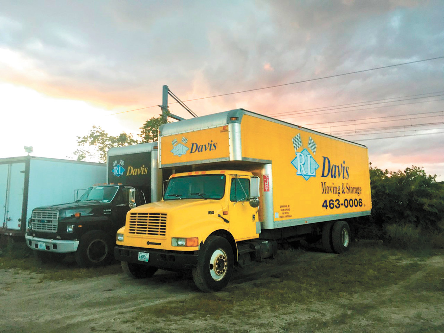 Look for this familiar yellow truck in your neighborhood from the local moving company RL Davis Moving & Storage whose history in New England goes back generations.